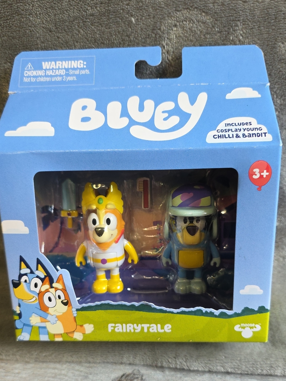 Bluey Fairytale Cosplay Figure Set